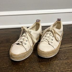 Treasure & Bond white sneakers. Size 8.5
